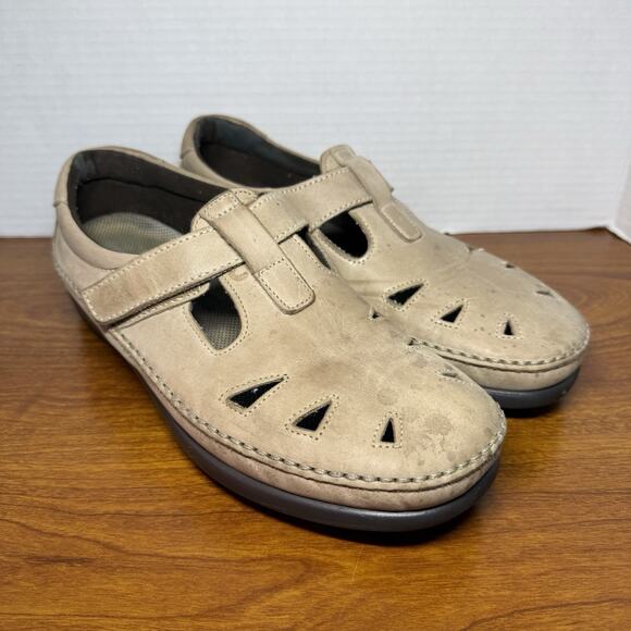 SAS Roamer Sage Slip On Tripad Comfort Shoes Women's Sz 9 Hook&Loop - Picture 1 of 6